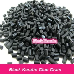 100 г x Наращивание волос Fusion кератиновые наконечники для клея Rebond гранулы бусины черная кератиновая клеевая гранула
