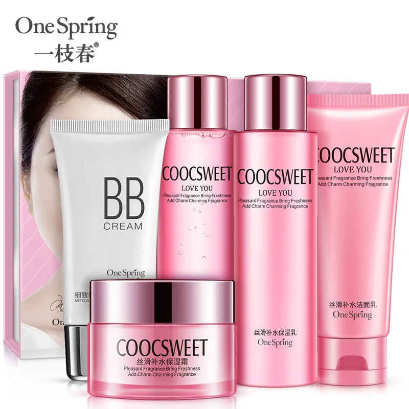 

OneSpringSilky hydrating moisturizing nourishing skin rejuvenation five-piece set