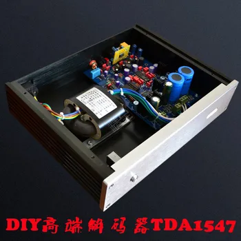 

Enthusiast special AMP DIY Fever level DIR9001 + SM5813 + SAA7350 +TDA1547 decoder ( TDA1541 upgrade version ) home amplifier