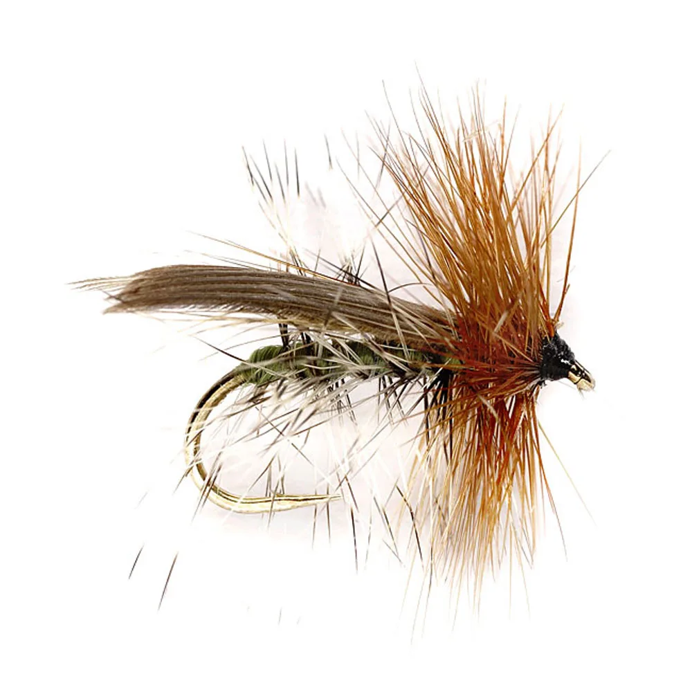 6pcs Aventik Henryville Special Dry Trout Caddis Fly Fishing Flies