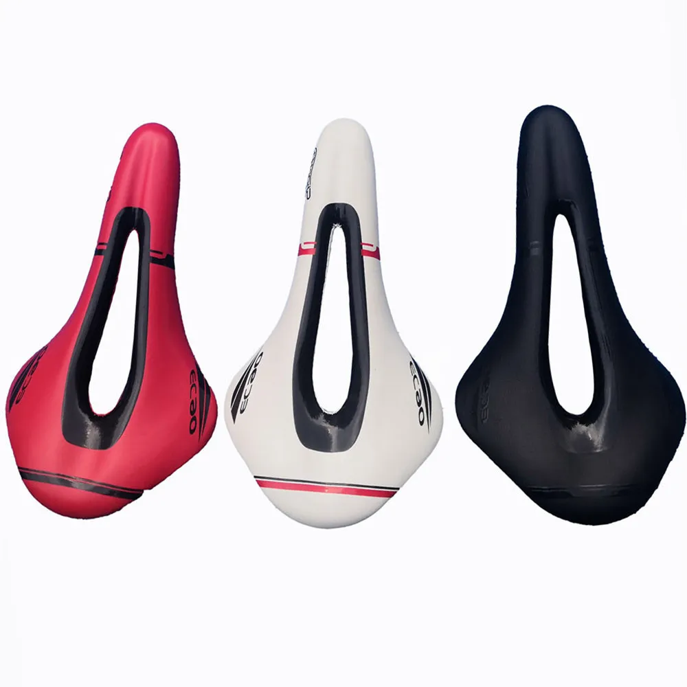

2019 New EC90 Bicycle Seat Saddle Ultralight MTB Road Bike Saddles Mountain Bike Racing Saddle PU Breathable Soft Seat Cushion