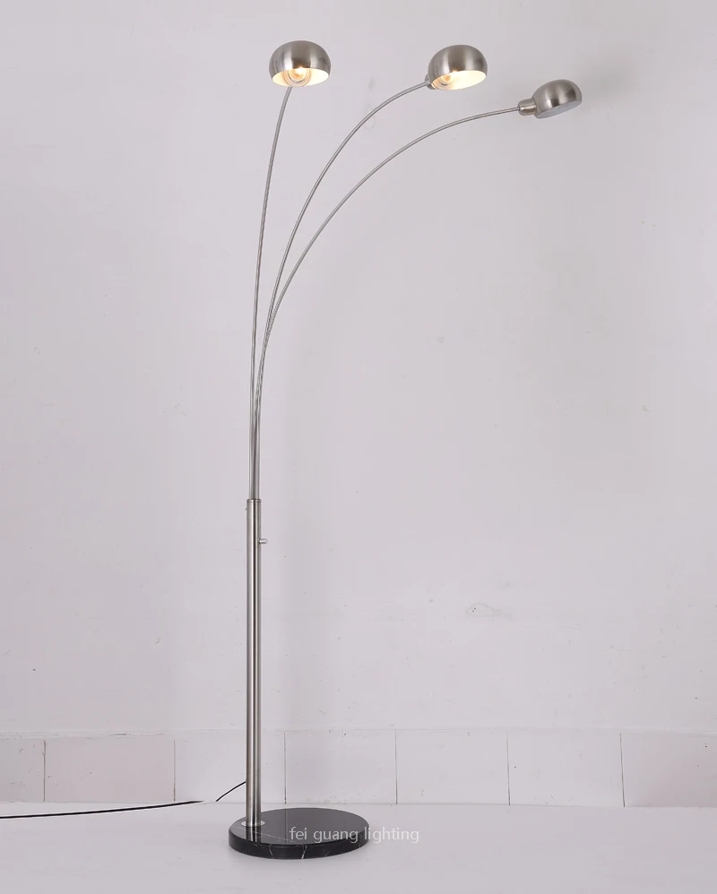 Designer creative classic 3 head / 5 head fishing floor lamp living room leisure office LED floor lamps for living room