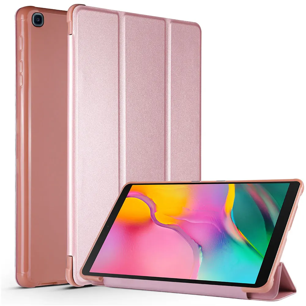 ROG Чехол-книжка из искусственной кожи для Samsung Galaxy Tab A SM-T510 T515 10,1 дюймов, ультратонкий противоударный Настольный чехол - Цвет: ROG