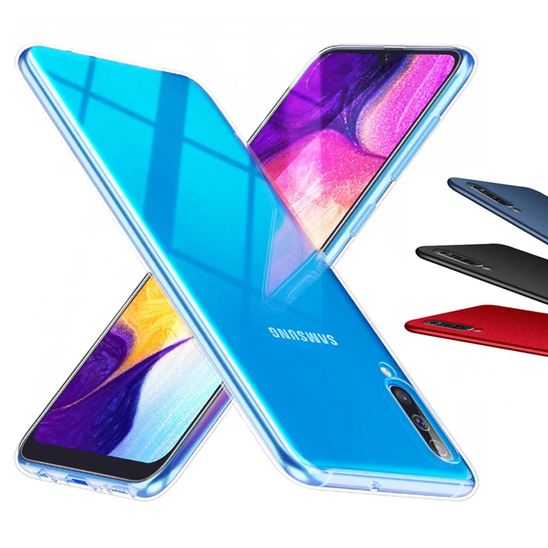 Прозрачный силиконовый чехол для Samsung galaxy M10 M20 M30 A70 A60 A50 A40 30 20 S10e 9 8 PLus | Мобильные
