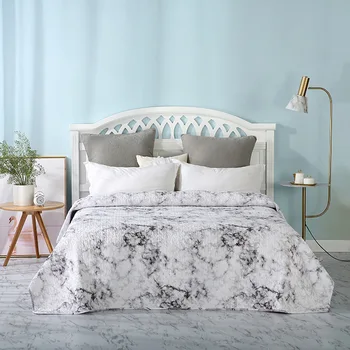 

New Marble leave Bedding Summer Quilt Blankets Soft Comforter Bed Cover Quilting Suitable for Adults Kids Bedspread Home Textile