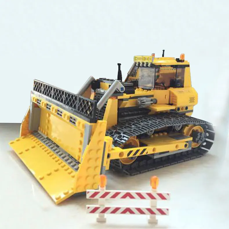 

Lepin 02074 The Small Dozer Set 394Pcs DIY Technic Series 7685 Sets Building Blocks Bricks Educational Funny Toys Children Gifts