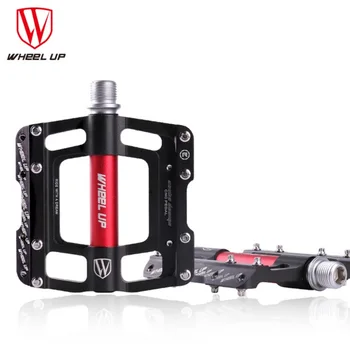 

WHEEL UP Ultralight Bike Pedal Aluminum Alloy MTB Bike BMX Bicycle Pedal 3 Closed Bearings Anti-Slip CNC Cycling Accessories