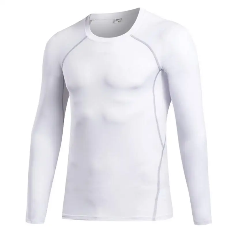 

T-Z050 2018 new Sport Man's Long Sleeve Slim Tops T Shirt