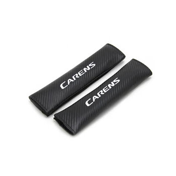 

2PCS Reflective Car Seat belt shoulder Pads Safe Seat Belt Cover For Kia CARENS Car Styling Auto Parts