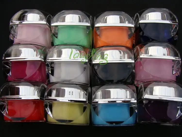 

uv gel 12 color nail are Solid colored uv gel nail polish sets builders colored uv gel #5