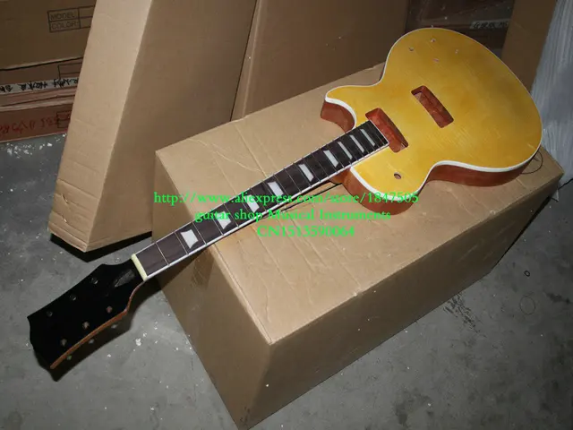 Best price at $257 Cheap VOS Chinese guitar Custom Electric Guitar Body For Wholesale and retail