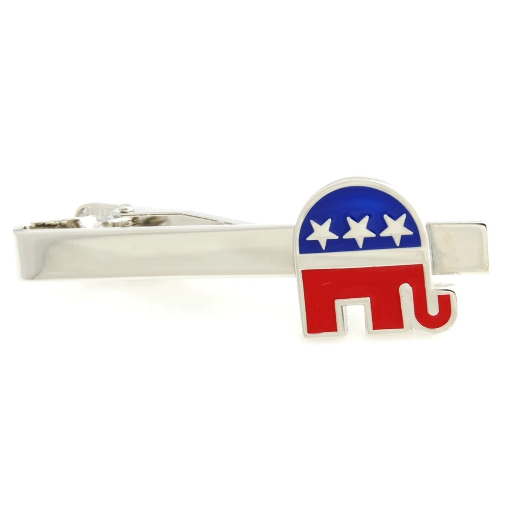 YHT-122 новые Зажимы для галстука в долларах США зажим с американским флагом |