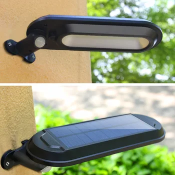 

Solar sensor light outdoor landscape courtyard garden multi-function lighting LED wall lamp human body induction street light