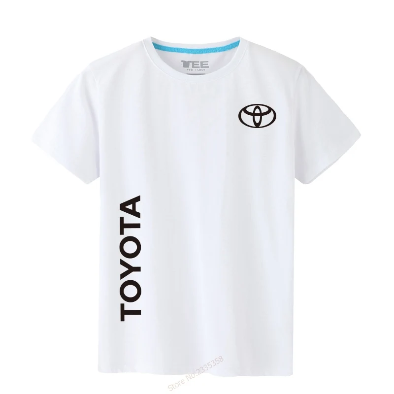 Новые летние женские Для мужчин хлопок Toyota футболка топы с круглым вырезом Футболка Для мужчин