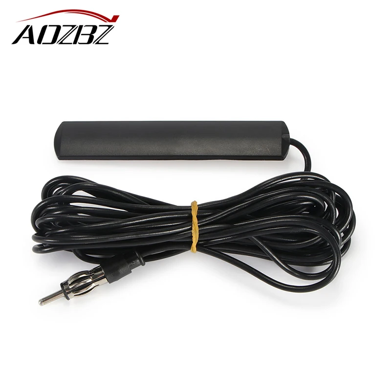 Waterproof Roof Car Antenna FM Radio Amplified Super Slim Antenna Glass