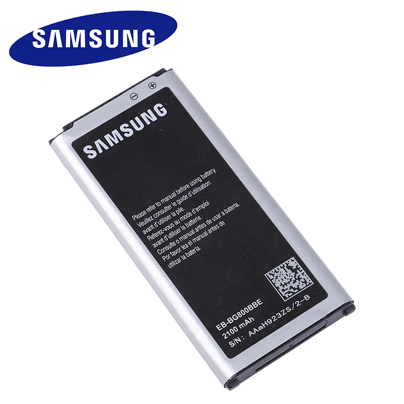 Samsung сменный аккумулятор EB-BG800CBE для samsung GALAXY S5 mini S5MINI SM-G800FG870a G870W EB-BG800BBE 2100 мАч