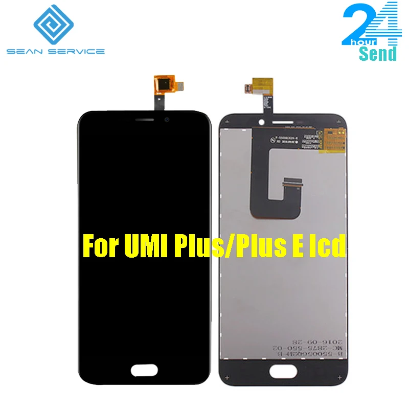 

For 100% Original UMi Plus LCD Display and Touch Screen Digitizer Assembly lcds 5.5 inch For Umi plus E +Tools+Adhesive