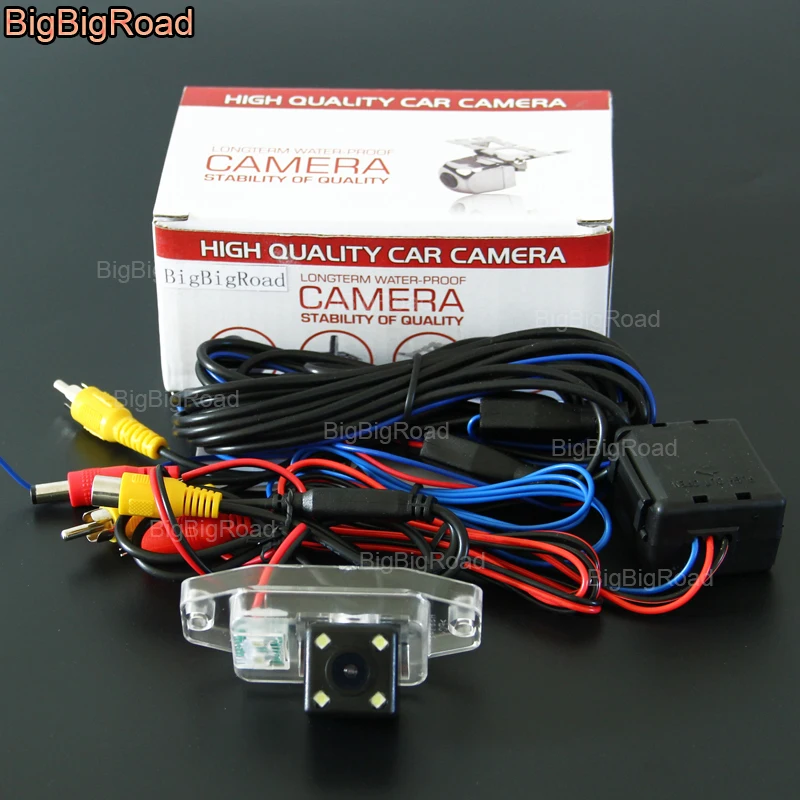 Камера заднего вида BigBigRoad для toyota Land Cruiser / Prado LC 90 120 150 FJ Cruiser|reverse backup camera|car rear view