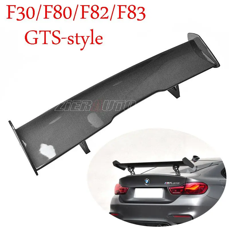 Стильный спойлер GTS для BMW F30 F32 F36 F80 F82 F83 крыло из углеродного волокна|spoiler for bmw|carbon