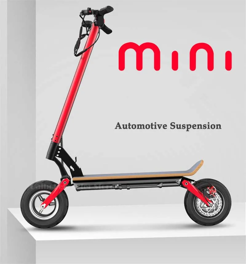  Daibot Foldable Kick Scooter Two Wheels Electric Scooters Single Drive 500W 48V Portable Adults Off
