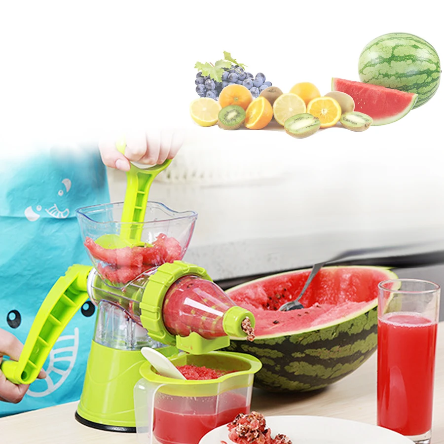

Multifuctional Manual Juicer Household Mini Fried Vegetable Juice Machine 100% Original Juice For Child Healthy Life