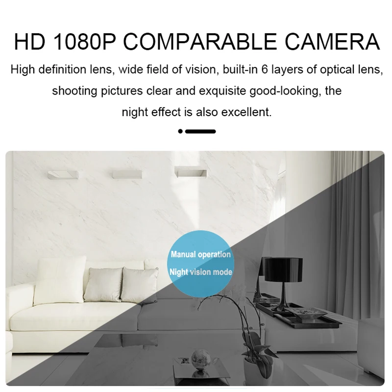 A11 hd 1080p Мини камера wifi ip маленькая беспроводная домашняя детская ночного видения