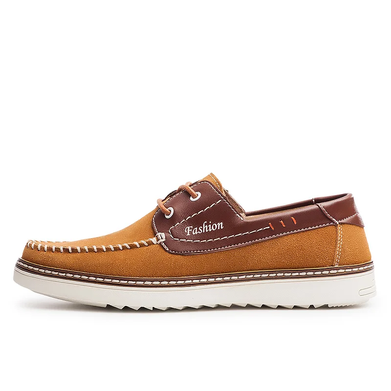 Qualité Marque Confortable De À Conduite Chaussures Casual Main Shoes Classique Appartements Chaussure brown Bateau Walkerpeak Mocassin Décontractées Blue Supérieure Mens Shoes Lacets 1TKlJcF
