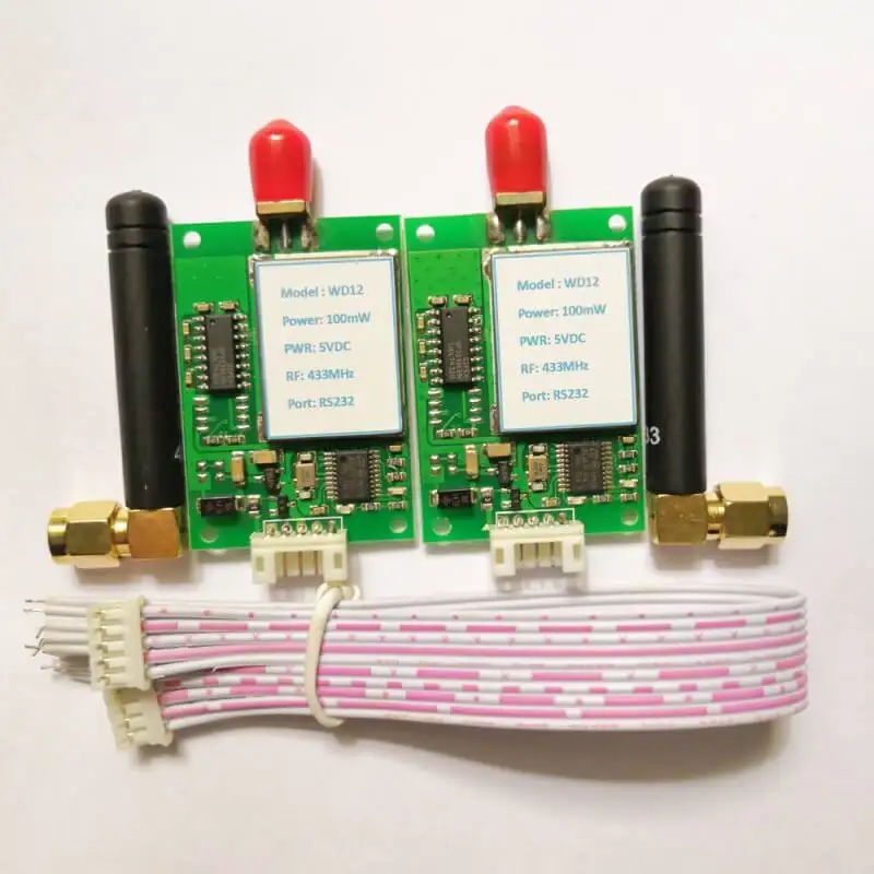 433MHz RF Transmitter Receiver RS232 Port