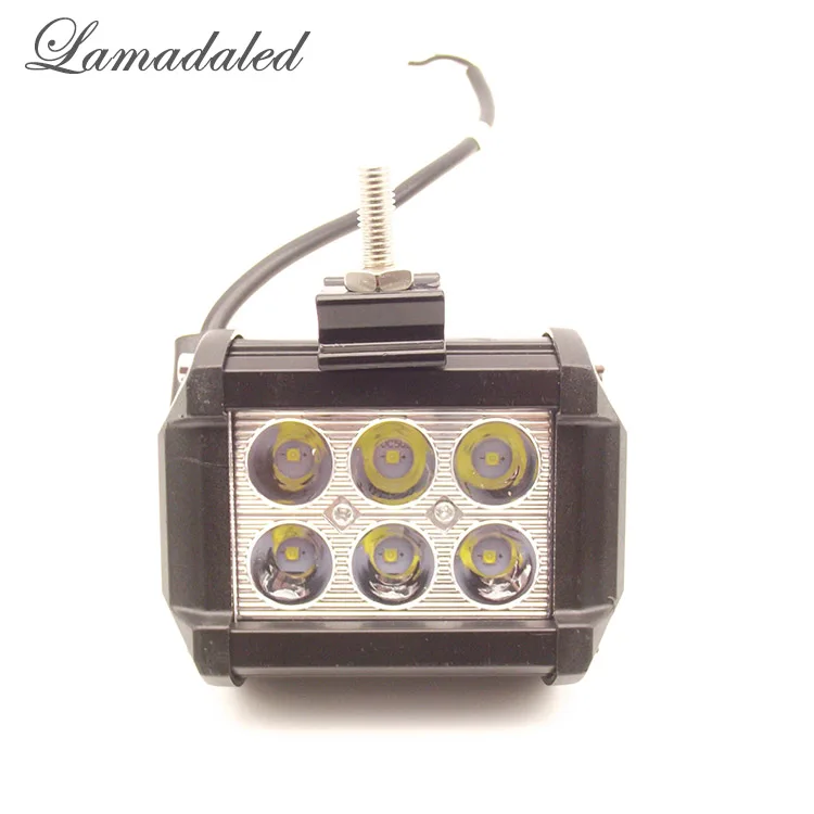

18W DC12V 24V IP67 Cree chip 4 Inch Off road spot led work light bar for 4x4 off road ATV TRUCK BOAT UTV work lamp