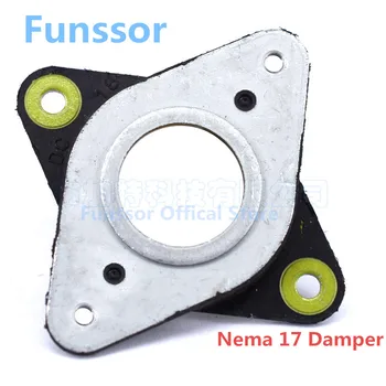 

Blurolls Nema 17 Metal Rubber Dampers Mounts with M3 Screws Rubber Stepper Motor Vibration Dampers For diy Prusa 3d Printer