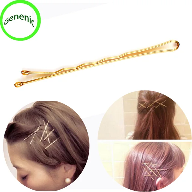 Buy 50f 10PCS 5CM Hair Waved U Shaped Bobby Pin