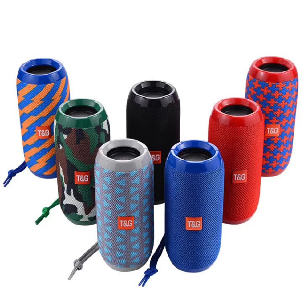 

Column Bluetooth Outdoor Speaker Waterproof Portable Wireless Column Loudspeaker Box Support TF Card FM Radio Aux Input