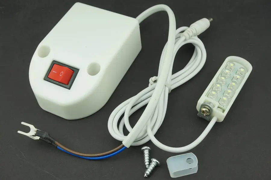 10LED Light Task Магнитная Базовая лампа для компьютеризированной швейной машины квилтинга