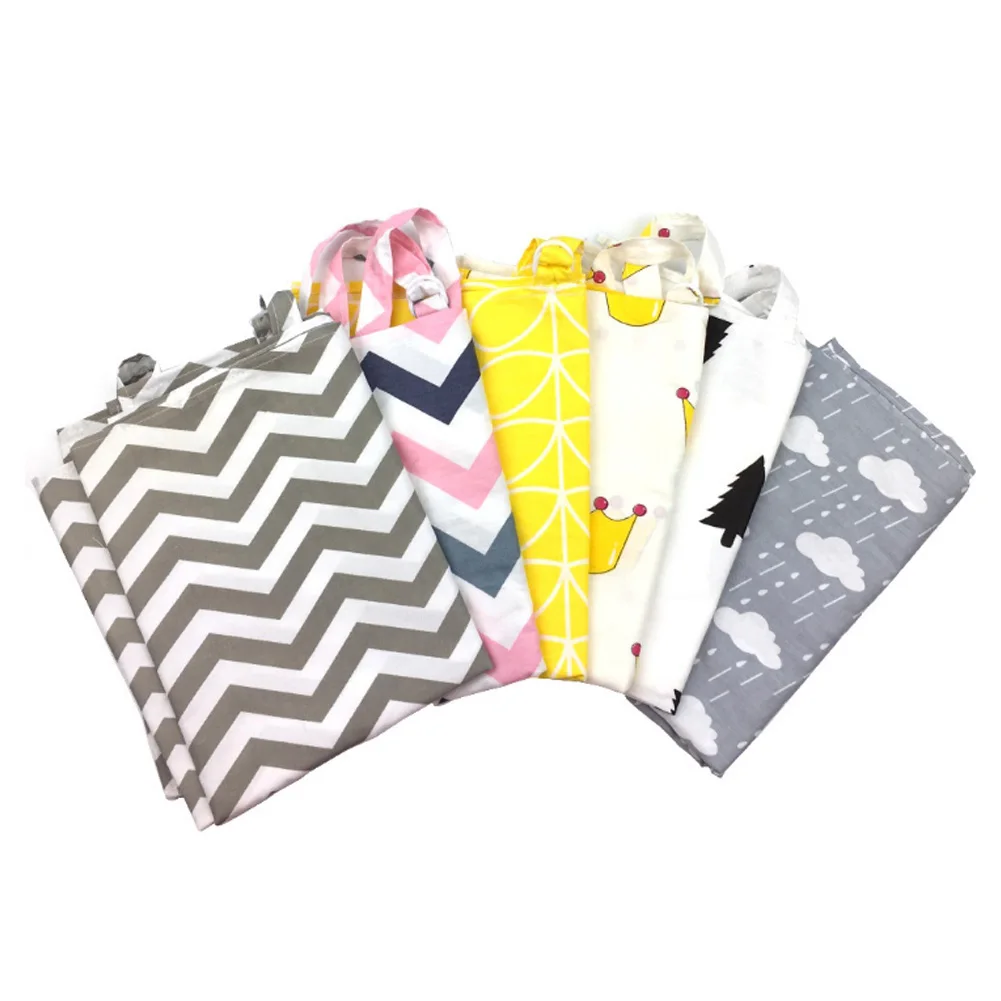 

Nursing Cover for Breastfeeding Infant Cotton Printed Baby Feeding Apron Covers Up BM88