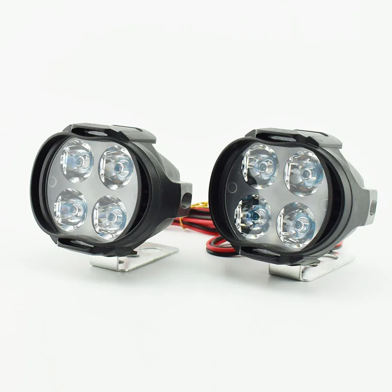 Huiermeimi мотоциклетные фары для автомобиля ATV скутер мото прожектор 12V LED 6500K