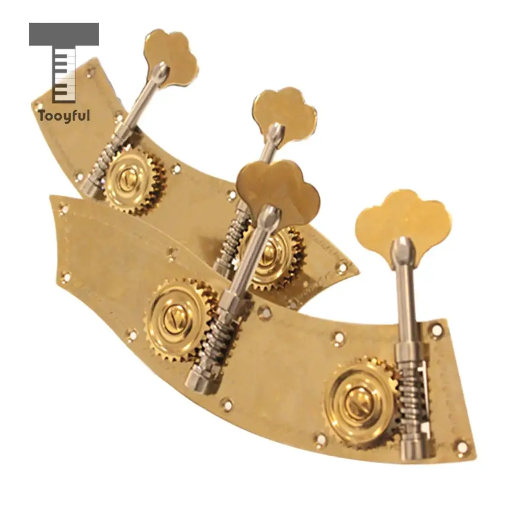 1 Set 2pcs Upright Double Bass Tuning Pegs Tuners Machine Heads Musical Stringed Instrument Accessories