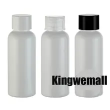 300 шт/партия 50 мл пластиковая бутылка, ПЭТ бутылка, ванна росы жидкая бутылка упаковка с винтовой крышкой LW-D-50A