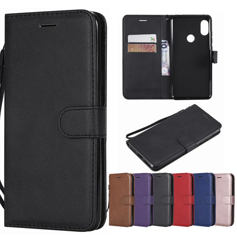 Flip Shockproof Protective Cover with Credit Card Slot for Xiaomi Redmi 6 Pro Case for Xiaomi Redmi 6 Pro Color 1 The Grafu Anti Scratch Wallet Leather Case
