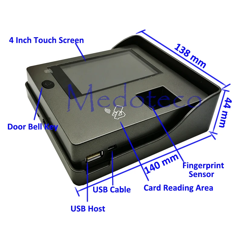 Tcp/ip биометрический отпечатков пальцев и Rfid карты контроля доступа отпечатков пальцев двери Система контроля доступа двери управления Лер
