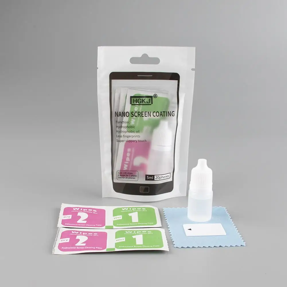 

CUJMH liquid nano mobile phone film nano liquid protective film mobile phone coating hydrophobic oleophobic anti-fingerprint oil