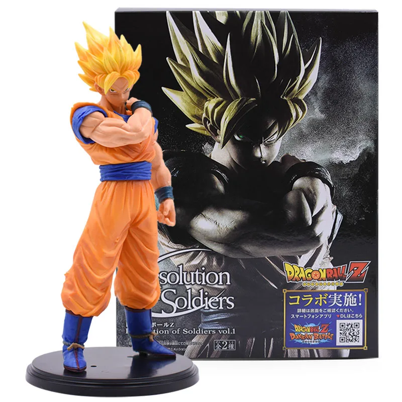 

21cm Dragon Ball Z Goku Super SaiYan Awakening Gohan Vegeta PVC Anime Figure DBZ Collection Model Toys For Children Kids Gift