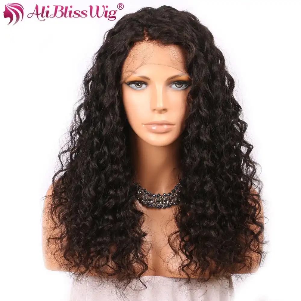 Light In The Box Wigs Wet And Wavy With Baby Hair For Black Women