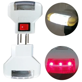 

LED Night Light 3 LED Eye Protect Wall Mounted Home Lighting Emergency Light LED T-type Plug-in