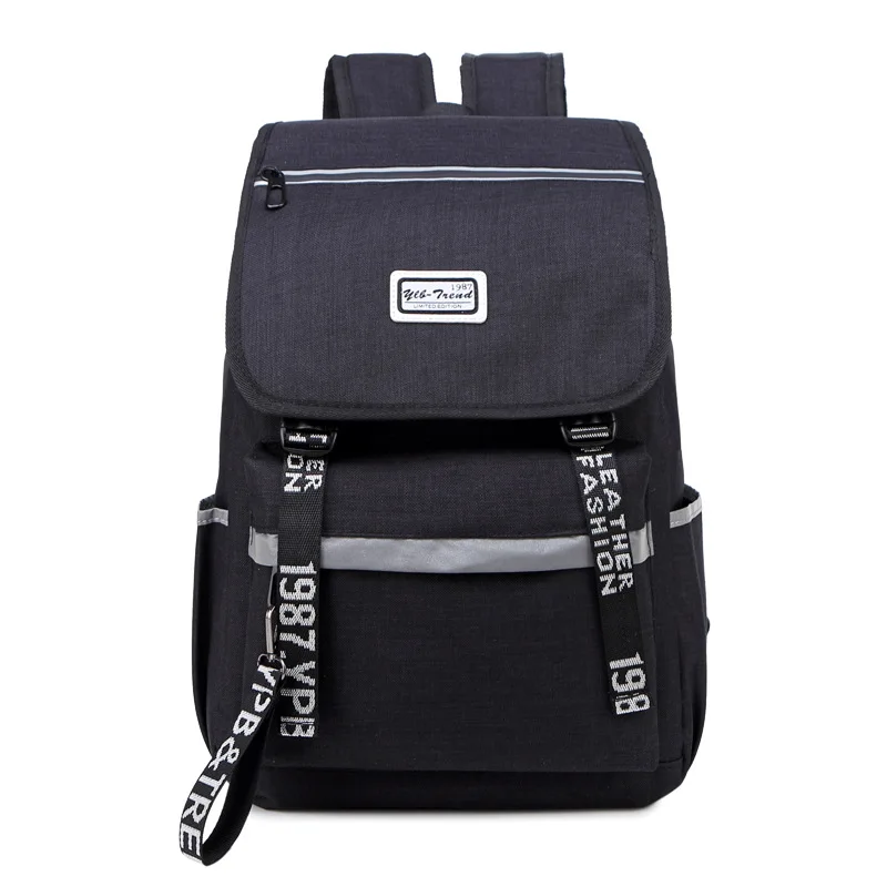 

New Korean Fashion Tide Travel Backpack Men Leisure Outdoor Light Simple Computer Double Shoulder Packfashion Knapsack