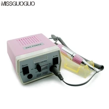 30000RPM Pink Electric Nail Art Drill Machine Equipment Manicure Machine Pedicure Kit Electric Drill Accessories With Pedal