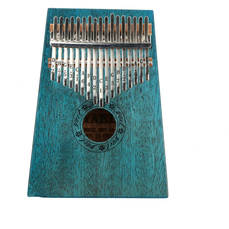 17 клавиш Kalimba красное дерево Африканский палец пианино перкуссионные Mbira