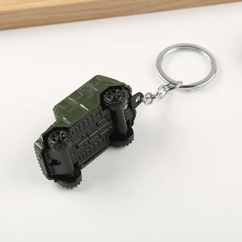 PUBG брелок с рисунком из игры брелок 3D сплав пикап модель автомобиля брелок кулон ювелирные изделия подарок для Audi BMW Jeep Toyota Honda Ford KIA
