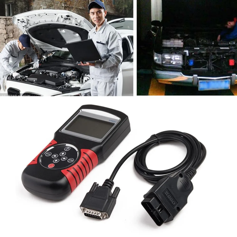Elite MD802 For System Auto OBD2 Reset Code Scanner Automotive Diagnostics Car Scan Diagnostic Tool