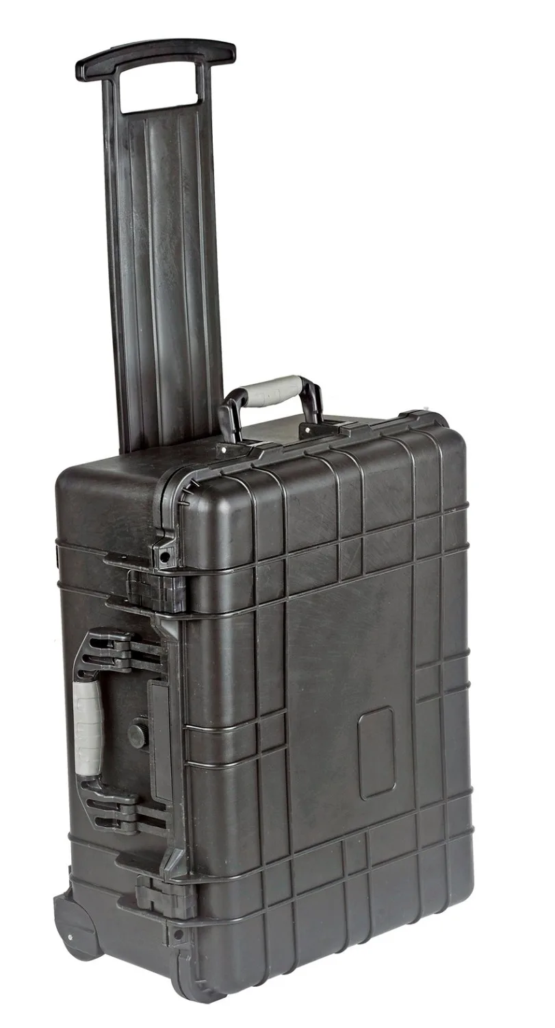 

Waterproof trolley case toolbox tool case Dustproof Protective Camera Case Instrument box equipment box with pre-cut foam lining