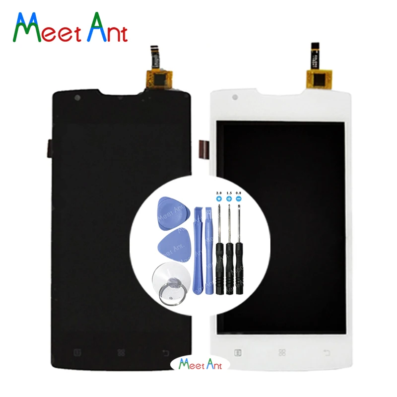 

High quality 4.0'' For Lenovo A1000 LCD Display Screen With Touch Screen Digitizer Assembly + Tool